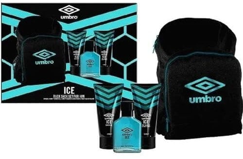 Umbro Ice Rucksack Set, Edt 75ml, Shampoo & Cond 150ml And Bodywash 150ml