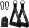 Slim Panda 2 Stück Einhandgriff, Latzug Griff für fitnessbänder Set, ideal für Workout am Seilzug, kabelzugstation oder Kraftturm, Übung…