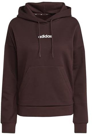 adidas Damen Essentials LINEAR Fleece Hoodie