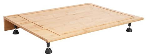 TaNeHaKi Piastra di copertura per fornelli in legno, per tagliare, per fornelli, per cucina o lavello