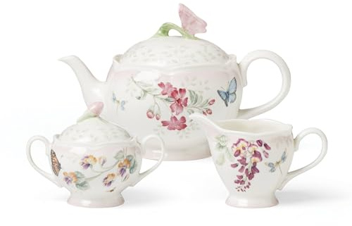 Lenox 897102 Butterfly Meadow Pink Ombre 5-Piece Tea Set