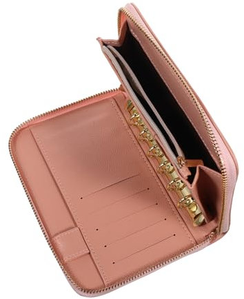 Yardenfun Budget Planner Portefeuille De Budget PU avec Zipper Organisateur De Cash Et Économies pour Bureau Maison Et