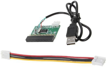 USB -Diskettenlaufwerk - Externer Datenleser, Leichtes Gewicht Eine Festplatteneinheit | Plug -and -Play -Adapter für Desktop -Dateiwiederherstellung, Notebook -Legacy -Speicher, Laptop -Archivzugriff