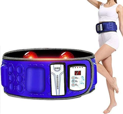 COYEUX Electric Vibrating Slimming Belt, Weight Loss Belt Red Light, with Heating Features, for Belly, Tummy Weight Loss, Fat Elimination