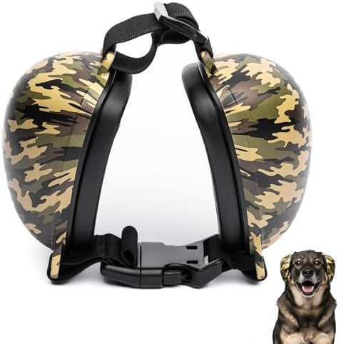ARpaw Gehörschutz für Hunde – 28 dB Lärmschutz Ohrenschützer – Noise Cancelling Ear Muffs gegen Feuerwerk & Laute Geräusche