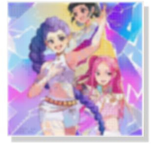 OPVYAEU 20×20 cm Kpop Diamond Painting Niños Poster Anime Merch Kit Creativo DIY Pintura Diamante para Chicos Chicas Decoración Pared Regalo