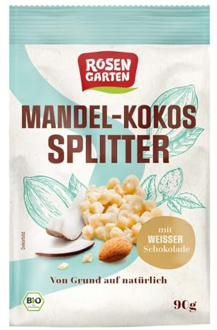 Rosengarten Mandel Kokos Splitter, 90g