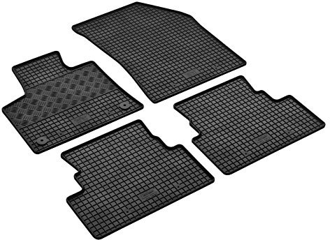 Gummi Fußmatten passend für Opel Grandland X ab 2017/Peugeot 3008 ab 10/2016-3/2024 AZUGA AZ10091655 Gummimatten Automatten
