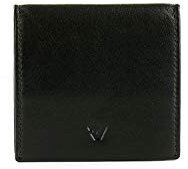 RONCATO Pascal porta monete da tasca in vera pelle Nero