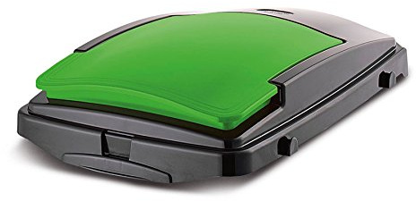 Addis 40L Recycle LID GRN 517619
