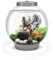 biOrb Classic 15 MCR Silber - Tabletop Aquarium für Elegante Designvarianten, mit patentiertem Filtersystem