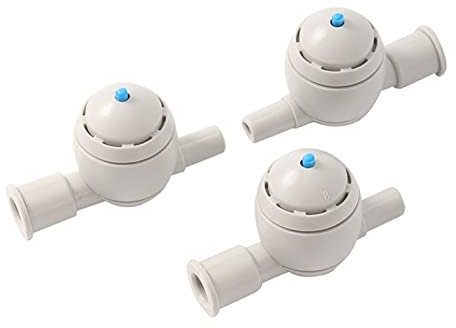 Hose Connector Adapter 6mm Inner Diameter to Out Diameter Spherical Anti-drip Device Irrigation Misting Fog Nozzles Sprinklers Antidrip Connector 5pcs