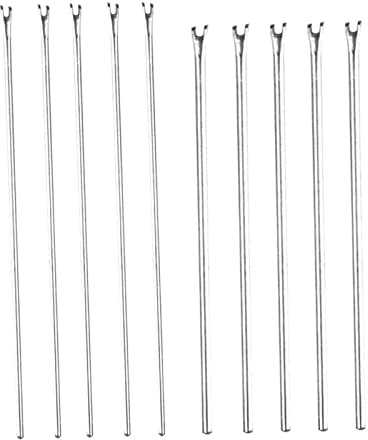 Puppenhaar Tool, Puppenhaarnadeln, Haarwurzelhalter Haartransplantationsnadeln - 5x0,6mm 5x0,8mm