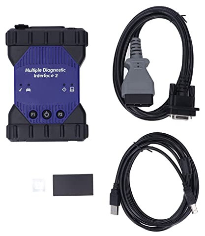 On-Board-Diagnose-USB-Adapter, Diagnose-Codierungstool, MDI 2 Multiple Diagnostic Interface WiFi On Board Diagnostics Scanner USB 2.0 für DLC-Kabel Plug-and-Play