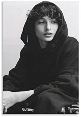 TSALF Malerei auf Leinwand Kein Rahmen Finn Wolfhard Poster, Motorsport-Poster, hängende Bilder für Wanddekorationen, Zuhause, Schlafzimmer 60x90cm