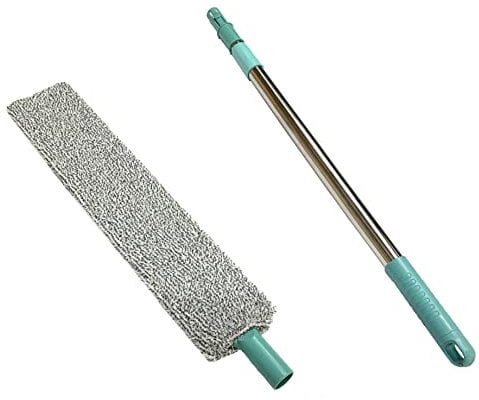 TEMPO DI SALDI Spazzola Cattura Polvere In Microfibra Con Asta Allungabile Per La Pulizia