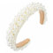 ARHZ Serre tete femme Serre tete perle chic perle Femmes Bandeau Perles Cerceau de cheveux Solide Chapellerie Usage quotidien Accessoires pour cheveux pour Femmes et Grils[B]