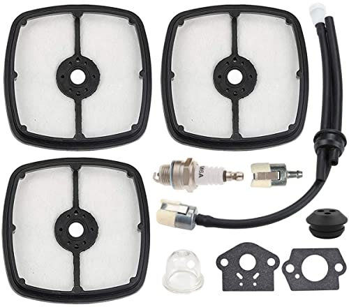 ZAMDOE Air Filter Repower Fuel System Maintenance for Echo GT-200i GT-200R PE-200 PPF-210 PPF-211 SRM-210 SRM-225 SRM-210SB SRM-210U SRM-211 SRM-2100 SRM-2400 HC150 Weed Eater Trimmer Blower Edger