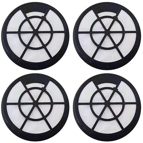 4 filtros HEPA de repuesto para Eureka NEN110B NEN110A para Whirlwind limpiador sin bolsa, aspiradoras con cable ligero