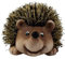 CHICCIE Igel aus Terrakotta in braun 10x14x7cm - Herbstdeko Tierfigur Dekoration