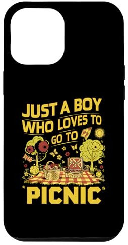 Hülle für iPhone 14 Pro Max Picnic | Just a Boy Who Loves to Go to Picnic
