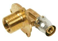 PB TUB COUDE RESERVOIR ALPEX-PLUS 1/2-16 POUR MULTICOUCHES - Raccord et tube