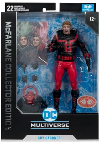 DC MCFARLANE Edición Coleccionista 7IN WV11 - #37 Green Lantern Guy Gardner (Guy Gardner: Warrior) (Chase)