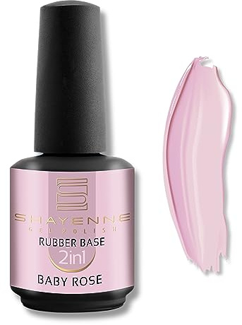 SHAYENNE Rubber Base Color 15ml - 2in1 Baby Rose - Made in Germany