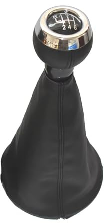 Generisch Schalthebelmanschette Schaltsack Schalthebel Schaltknauf mit 6 Gang Kompatibel mit Mini Cooper R55 R56 R57 R58 R59 R60 R61 F54 F55 F56 F57