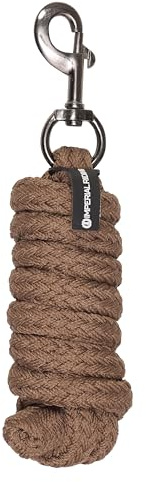 Imperial Riding Führstrick IRH Classic SH mit Karabinerhaken, aus robustem Polypropylen, Cappuccino