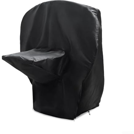 KiraKira Full Coverage Pool Basketball Hoop Cover Designed for Most Pool Basketball Stands with Zippered Closure and Elastic Bottom