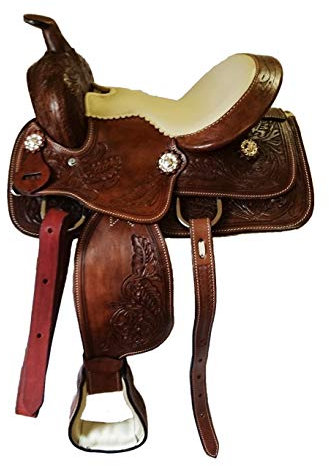 Esposita Westernsattel Set Texas Kids für Shetty und Pony, echtes Leder 12