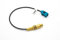vhbw Cinch auf Fakra Adapter kompatibel mit Ford/Blaupunkt NX ab BJ 10.2009 Werkradio, Navigationssystem - Video Adapterkabel, 20 cm