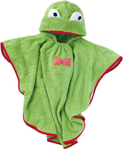 Käthe Kruse 55110 Frosch Chopin Badeponcho, mehrfarbig