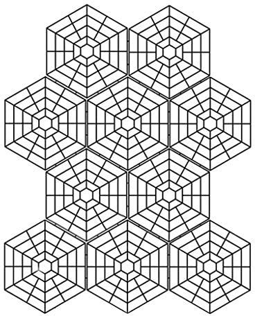 Fenteer 10stk. Teichschutz-Gitter Set Gartenteich-Schutz Reiher-Schutzgitter Teichnetz