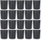 Lot de 300 Pots Ronds biodégradables pour et Plantes d'intérieur ou d'extérieur 15 x 15 cm
