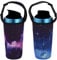 2 Pack Tumbler 30oz Carrier Holder Pouch, Bulckrew Water Bottle Holder Bag with Shoulder Strap, Fit for YETI, Rtic, Atlas, Ozark Trail Cups-Star