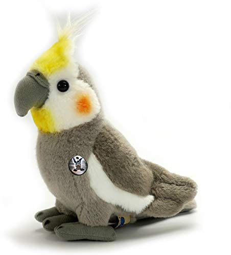 Nymphensittich Kuscheltier Vogel Sittich Papagei Plüschtier PANJA - Kuscheltiere*biz