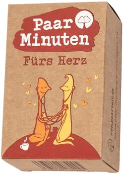 PaarMinuten: 53 spielerische Gesprächsimpulse für Paare - Liebevolle Paar Gesprächskarten/Fragespiel als Geschenk und Gesprächsstoff für gemeinsame Minuten … (B) Fürs Herz