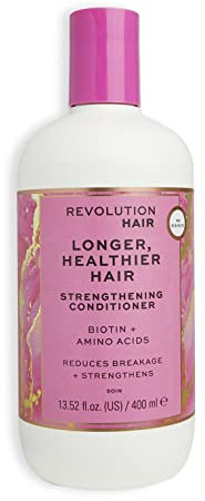 Revolution Haircare Conditioner, Spendet Feuchtigkeit & stärkt trockenes Haar, reduziert Haarbruch, Vegan & Tierversuchsfrei, 400ml