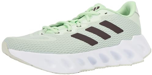 adidas Switch Run Running Shoes, Zapatillas para Correr Mujer, Linen Green/Aurora Met/Semi Green Spark, 36 EU