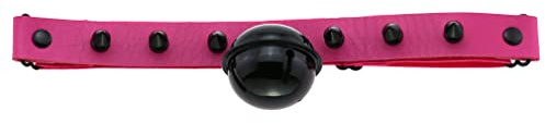 Trend Harajuku Soft Girl Simple Black Rivet Nail Bell Leg Ring Gothic Punk Leder Elastisches Strumpfband, Leder, Kein Edelstein