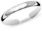 LeCalla 925 Sterling Silber Plain Dome Band Ring Hypoallergene Stilvolle Zehenringe für Frauen Einstellbare Minimalistische Fuß Ring Schmuck für Frauen 4 MM