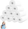 Lectorias 10 Rollen thermopapier kinderkamera, thermorollen 57mm, bonrollen, Nachfüllpapier,weißes Null Tinten Druckpapier, für Tragbare Mini Drucker, Sofortdruckkamera, ohne Plastikmüll