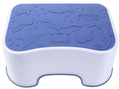 Toyvian Tritthocker Für Badezimmer Fußhocker Für Toilette Kinderstuhl Aus Pp-material Langlebig Und Praktisch Rutschfester Fußstützenhocker Für Familiengebrauch