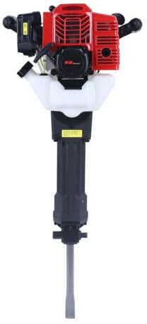 Martello demolitore alimentato a gas, 52 CC, 2,4 CV, 2 tempi, raffreddamento ad aria singilindrico, trapano per calcestruzzo, 1900 W, robusto martello a pressione a gas con 2 punte