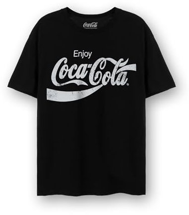 Coca-Cola - T-Shirt - Adulte (3XL) (Noir)