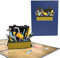 CNLITIHEKA Toolbox Vatertagskarte, Happy Fathers Day Card, Fathers Day Pop Up Karte, Pop Up Geburtstagskarte für Vater, Ehemann, Bruder, Chef, Männer.