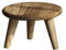 Mini-Holzhocker-Ausstellungsständer, Runder Hocker-Bonsai-Halter, Vintage-Holz-Pflanzenständer, Blumentopfhalter für Zuhause, Balkon, Haus, Garten, Innen- und Außendekoration(M 23*23*16,5cm)
