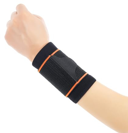 Okaywork 30cm Handgelenkbandage sehnenscheidenentzündung bandage, Elastisch Und Verstellbarer Handgelenkschoner Gegen Sehnenentzündung,Wird bei, Zerrungen, Verstauchungen und beim Sport verwendet